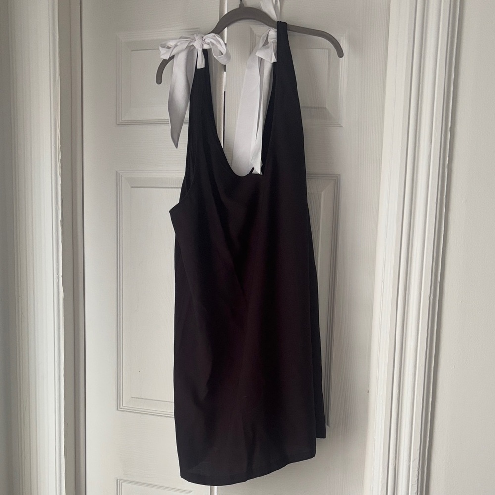 H&M Black Garment with White Accents